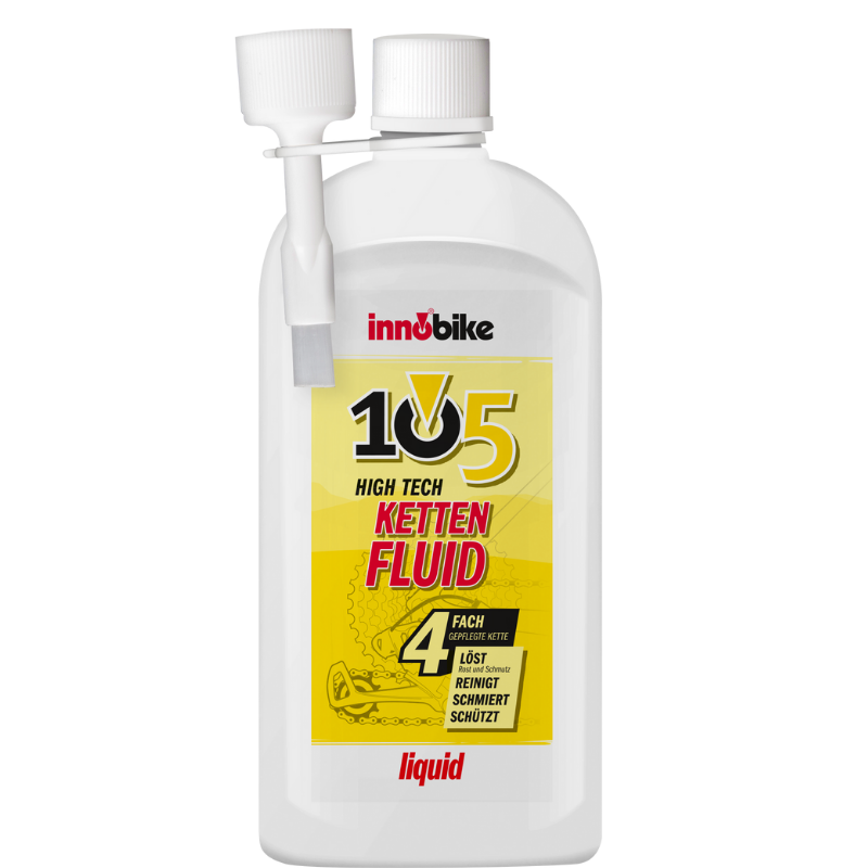 Innobike 105 liquido para cadenas 300ml en formato liquido con cepillito