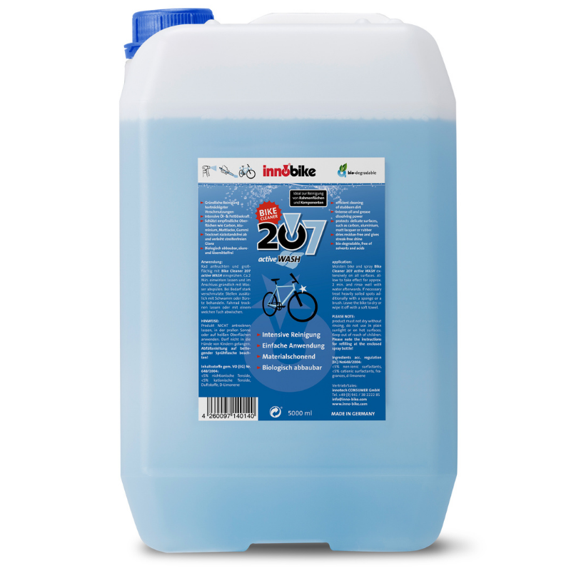 207 Active Wash en bidón de 6 litros . Biodegradable.
